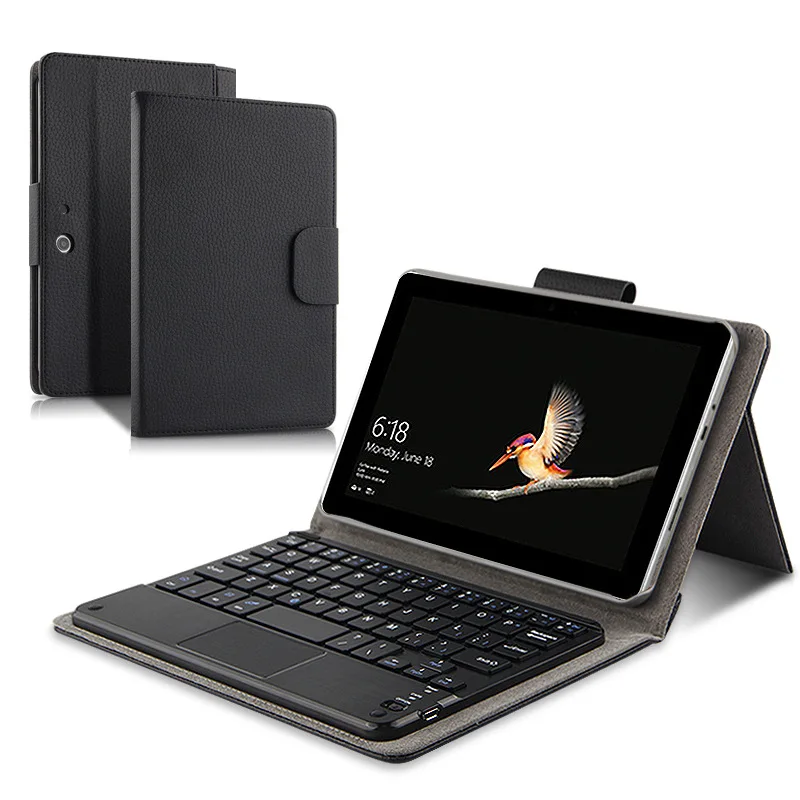 

Беспроводная Bluetooth-клавиатура чехол для новых микроскопических чехлов из искусственной кожи + ABS-чехол для Surface Go 10 дюймов