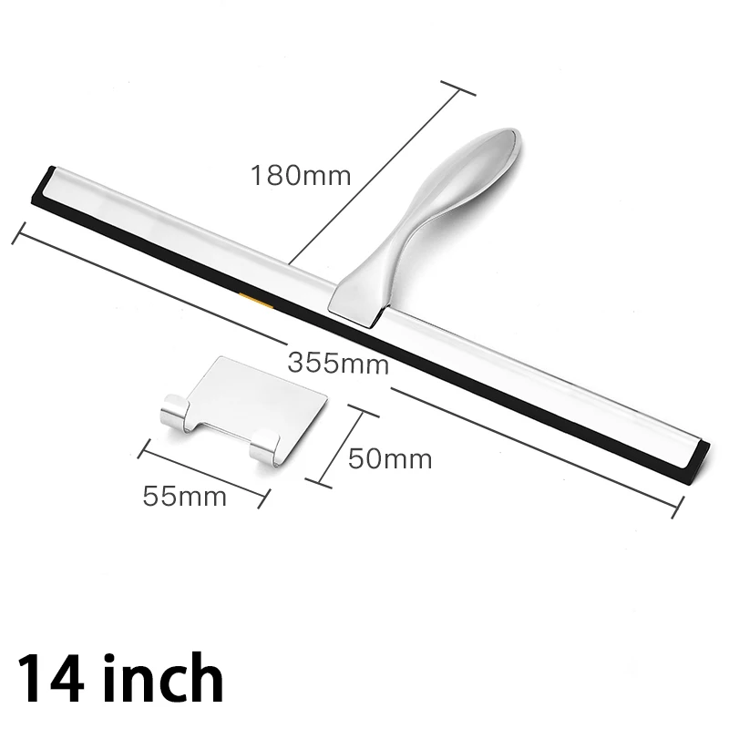 

Резиновый скребок для душа и окон 10", 12", 14"