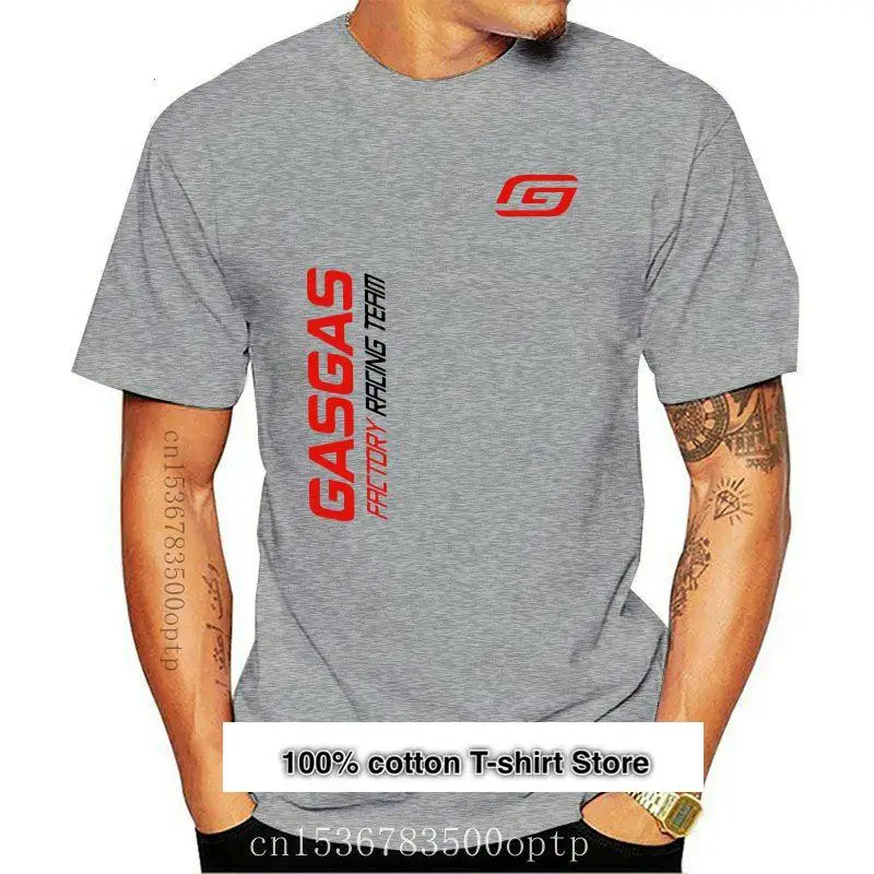 

¡Nuevo Aririval 2021! Camiseta de GASGAS Factory Racing Team, talla S-2XL