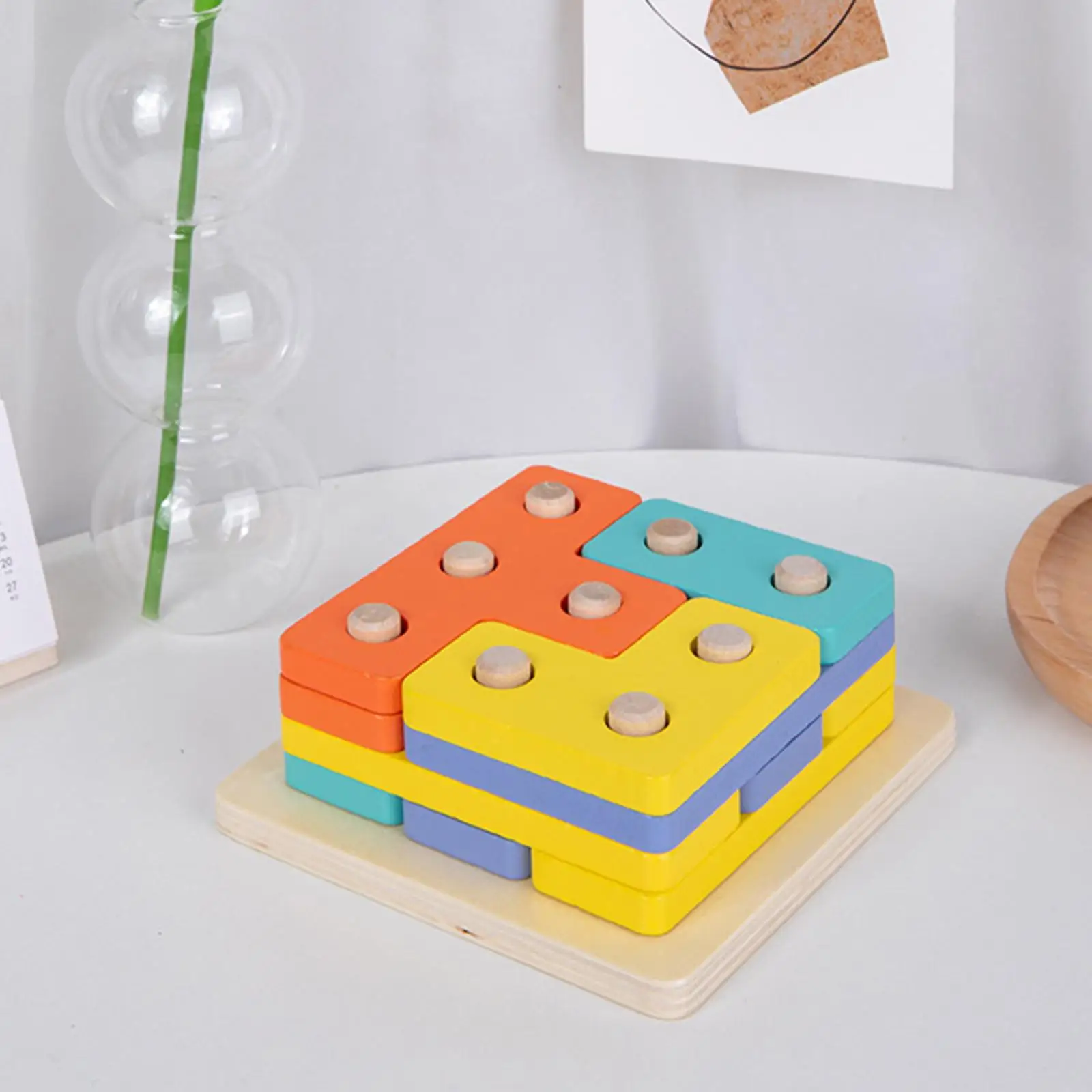 

Деревянная игрушка-сортировщик для детей