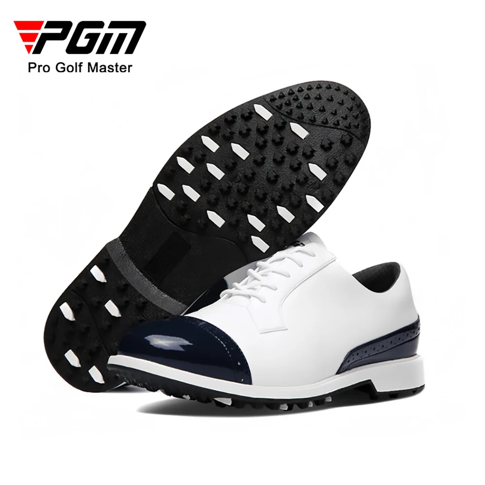 PGM Golf Men Shoes Anti-Slip Spikes Waterproof Sports Men's Shoes
