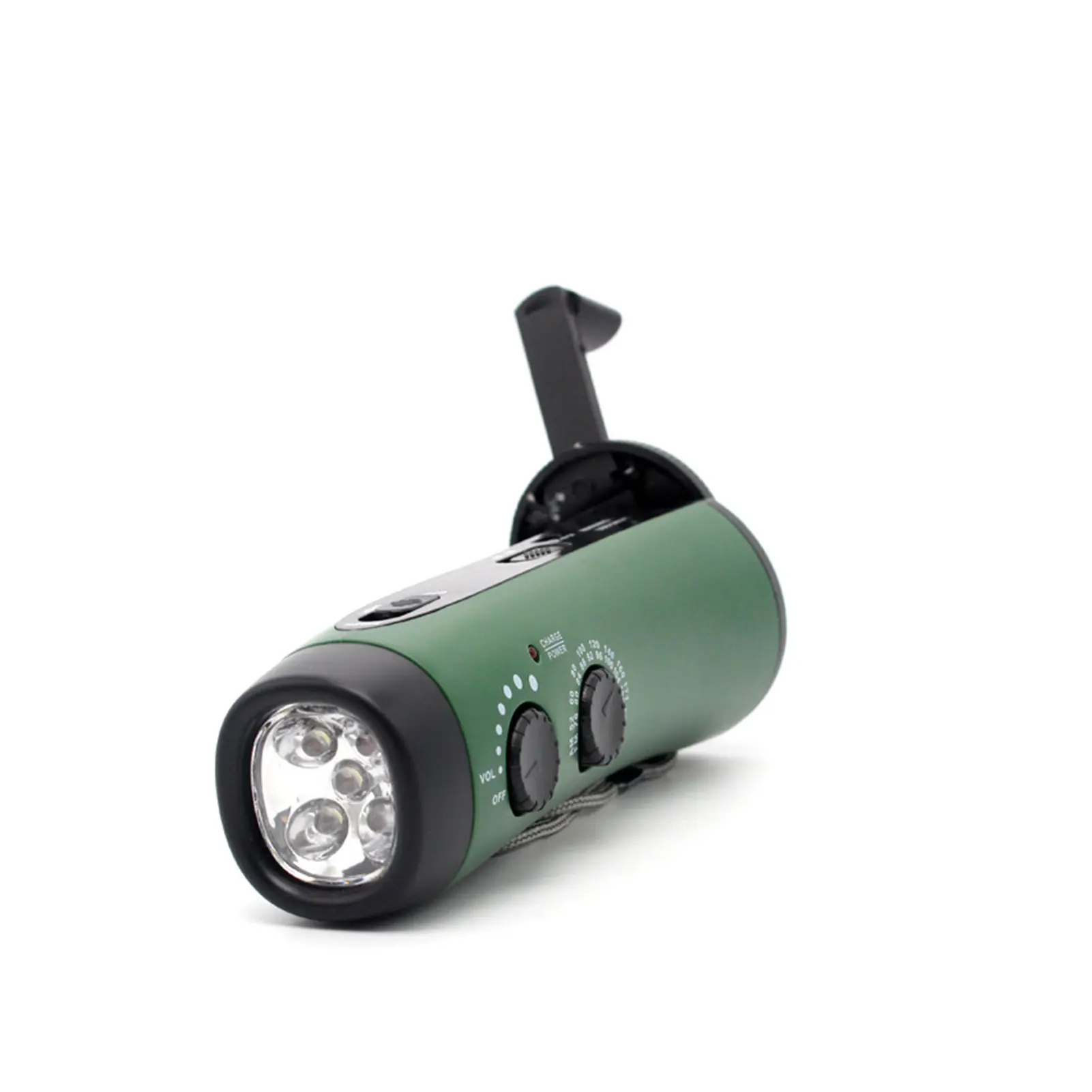 

Emergency Solar Radio Hand Crank Survival Radio Solar Powered Generator LED Flashlight Emergency Portable Radio For Outdoor