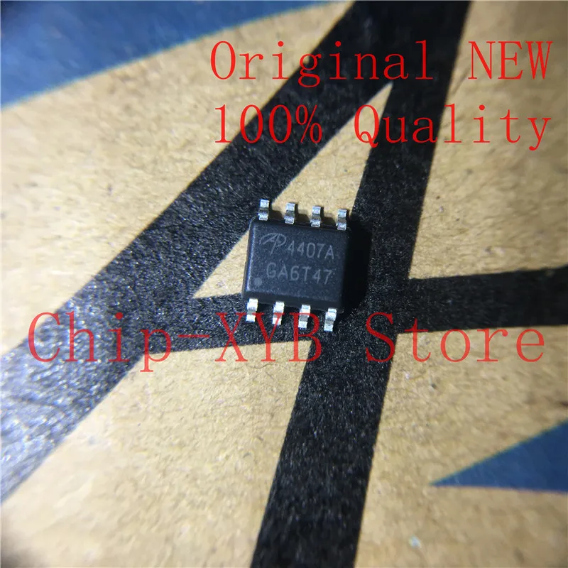 1 шт. AO4407A MOSFET P-Channel 30 V 12A (Ta) 3,1 W (Ta) Поверхностное крепление 8-SOIC новая Оригинальная IC в наличии
