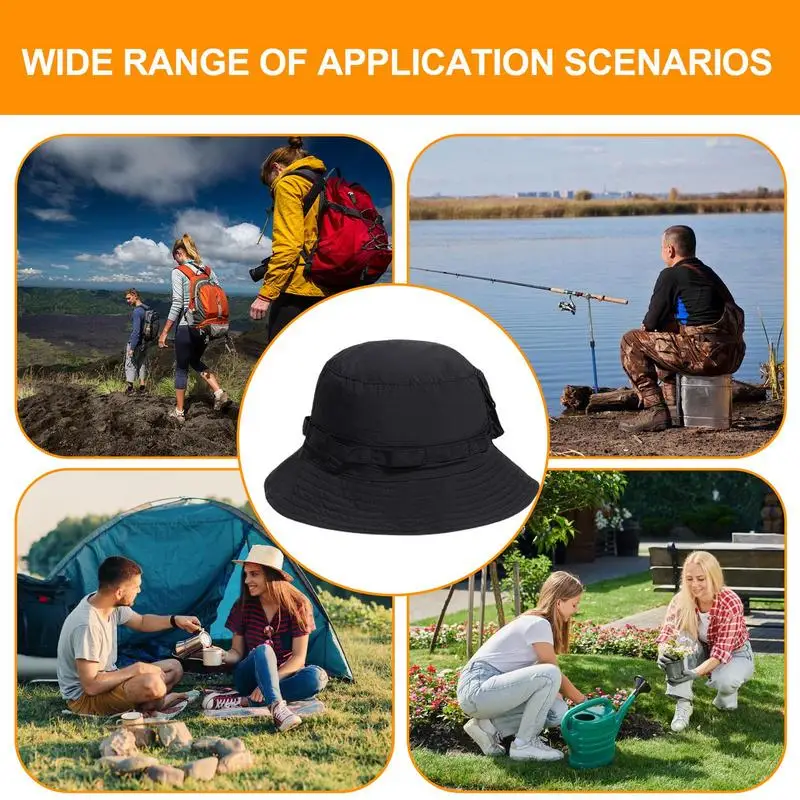 Шляпа с широкими полями быстросохнущая шляпа от солнца модная для гольфа