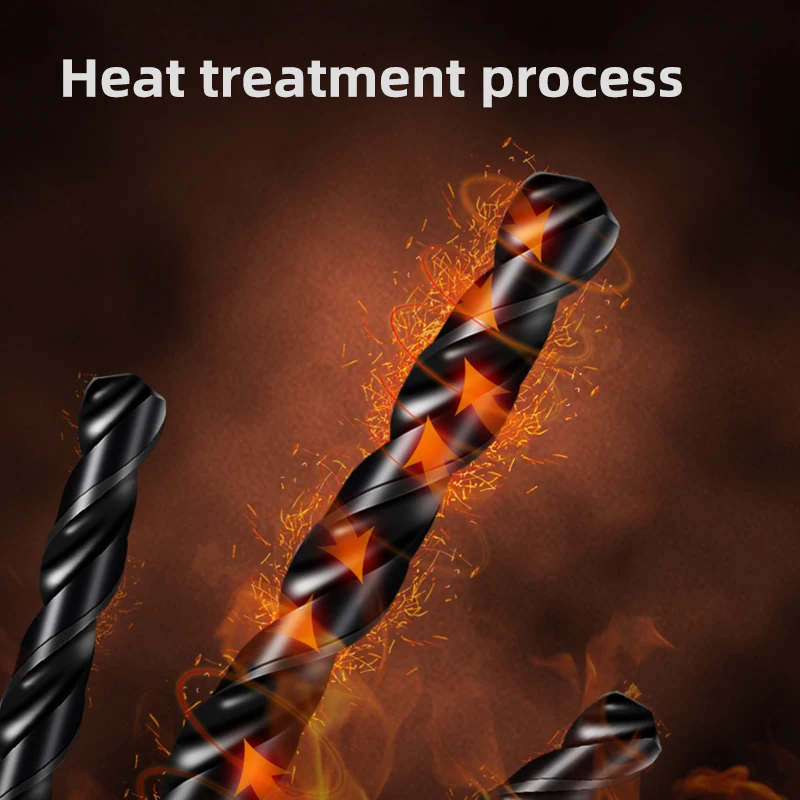 Спиральные сверла Deli 19 в 1 набор сверл с двойной спиральной головкой U-образная