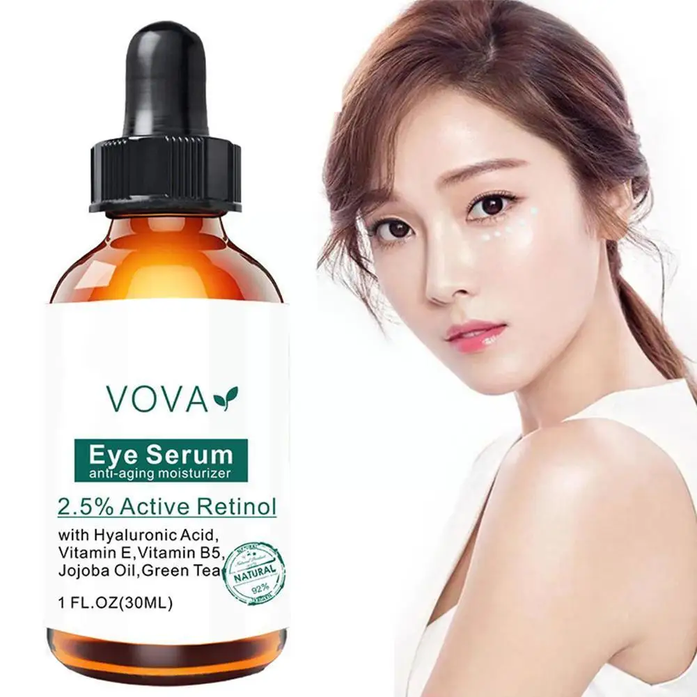 

Instant Remove Eye Bags Serum Retinol Cream Anti Puffiness Dark Gel Firming Aging Skin Wrinkles Circles Brighten Fades Dela U6F1