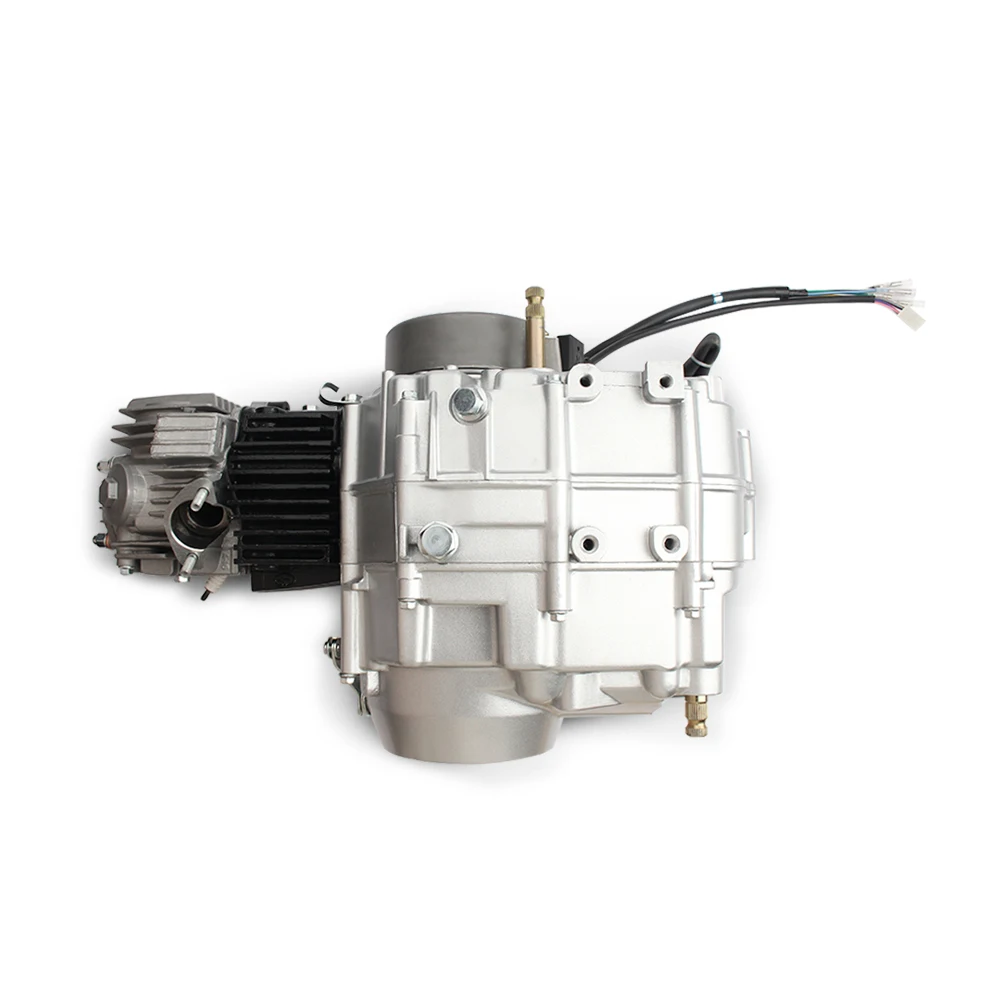 Мотоциклетный двигатель в сборе 100 куб.см 4-тактный для Win100 горизонтальный