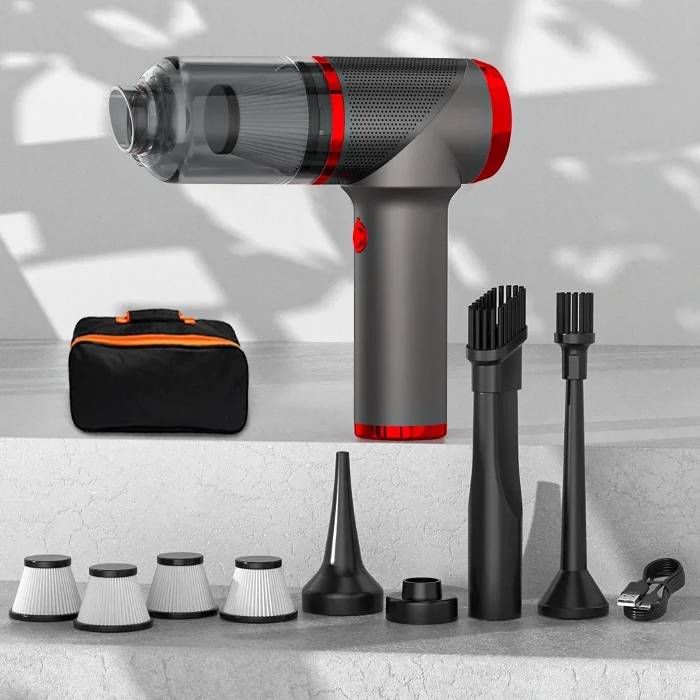 

SZUK Мини беспроводной пылесос черный