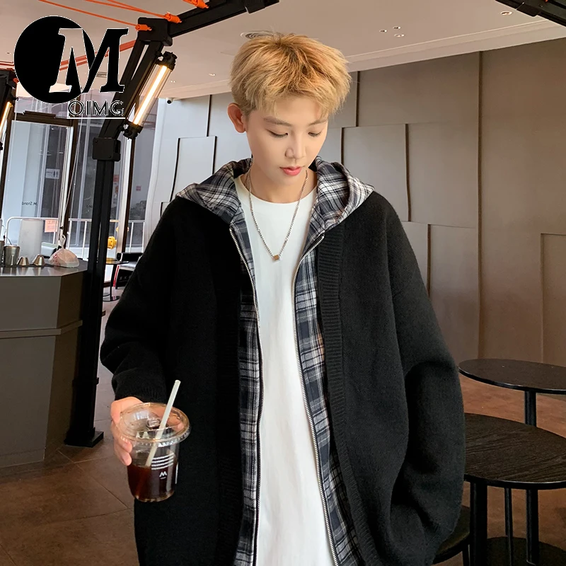 [OIMG] Высококачественный клетчатый искусственный кардиган из двух частей с