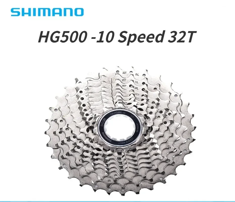 Shimano DEORE HYPERGLIDE CS HG500 HG50 10-скоростная дорожная кассета 12-28T 11-25T/32T/34T 36T HG50-10 MTB