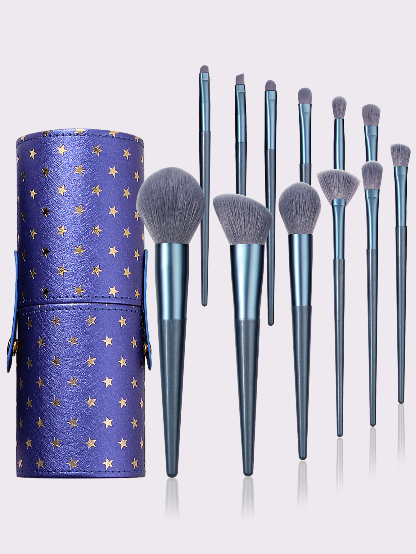 Профессиональный набор кистей для макияжа сверхлегкий портативный идеально