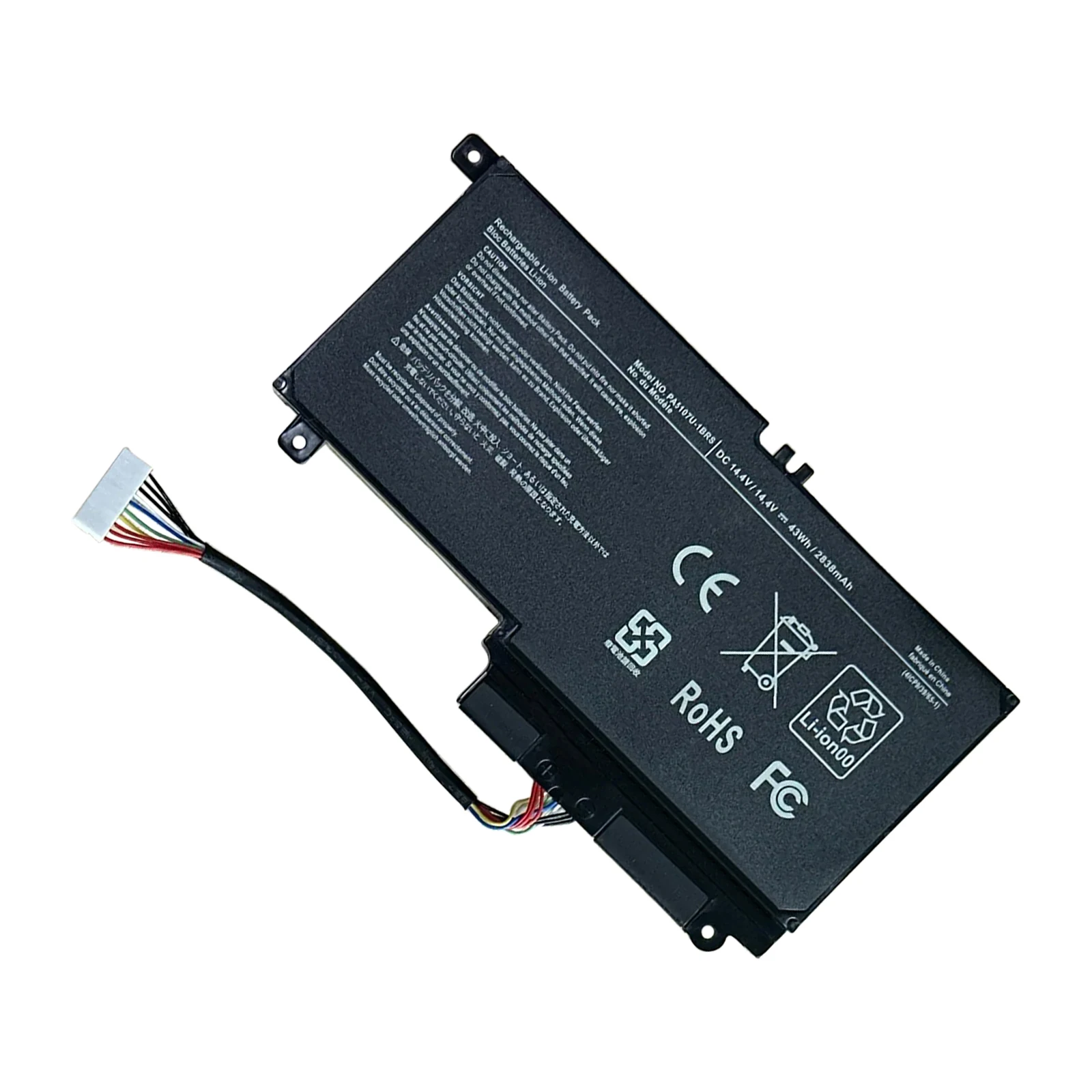 YOOFAN Аккумулятор PA5107U-1BRS PA5107U для Toshiba Satellite L45 L45D L50 P55 P55-A5312 L55 L55T P50-A S55-A5275