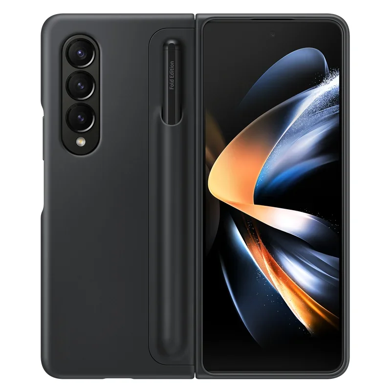 Складная задняя крышка из силикона с S-образной ручкой для Samsung Z 4