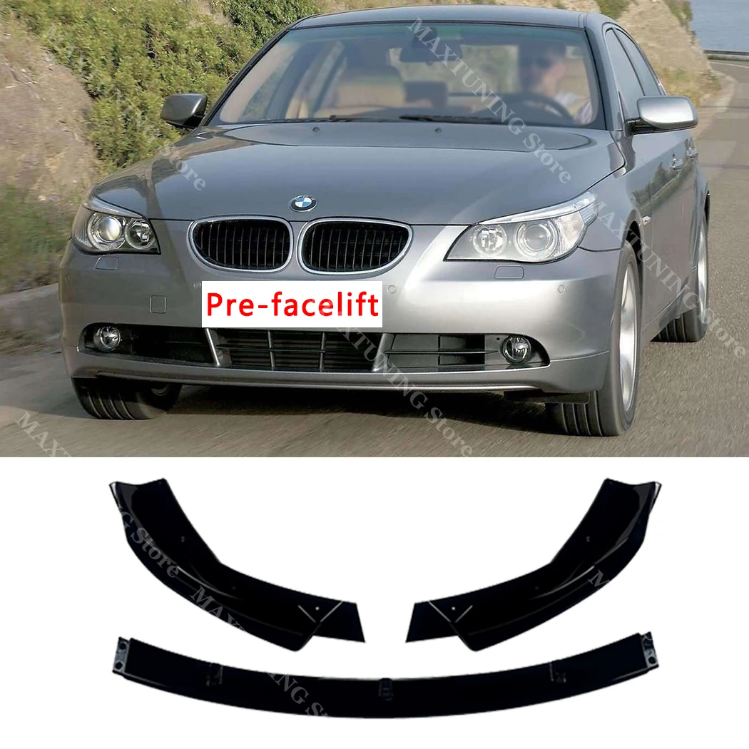 

Для BMW 5 серии E60 E61 LCI 520i 525i 530i 540i 545i 550i 2003-2010 передний бампер, разделитель губ, диффузор, спойлер, защита Bodykit
