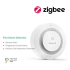 Пожарная сигнализация Mijia Honeywell, датчик дыма Zigbee, звуковая визуальная сигнализация, оповещение, работа с приложением Mi Home по телефону