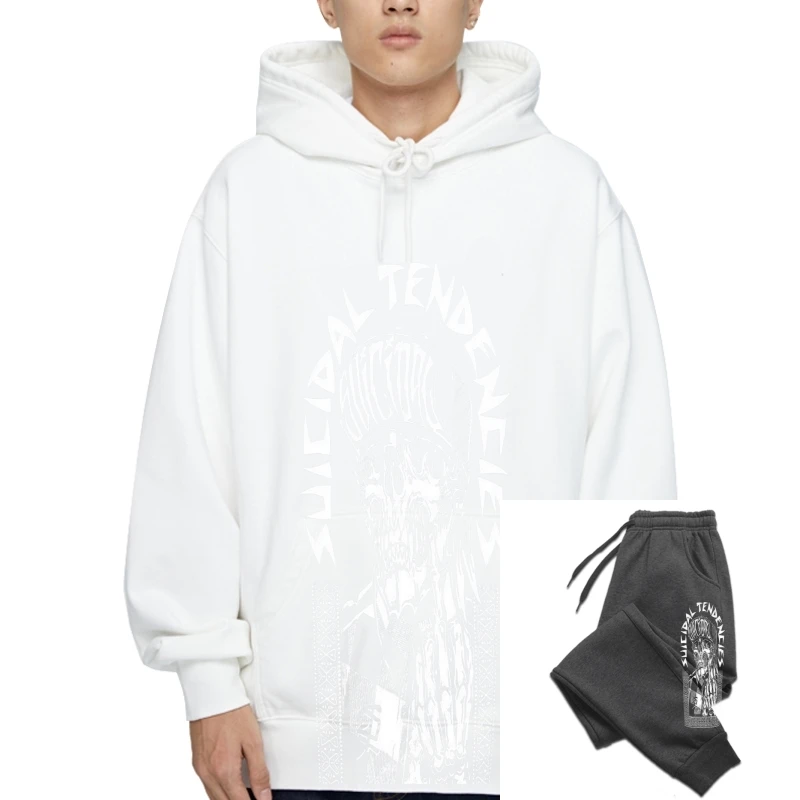 

Свитшот suicid-Finger-Official, толстовка с капюшоном, новинка, M L Xl, новая модная мужская Осенняя толстовка, хлопковый свитшот