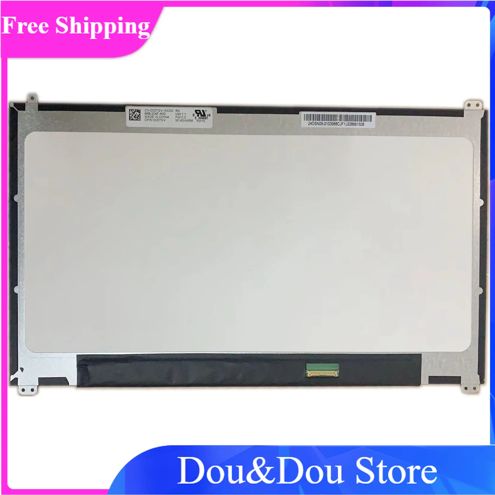 

M140NWR6 R3 14.0" 1366×768 HD WXGA LCD LED Screen Display New