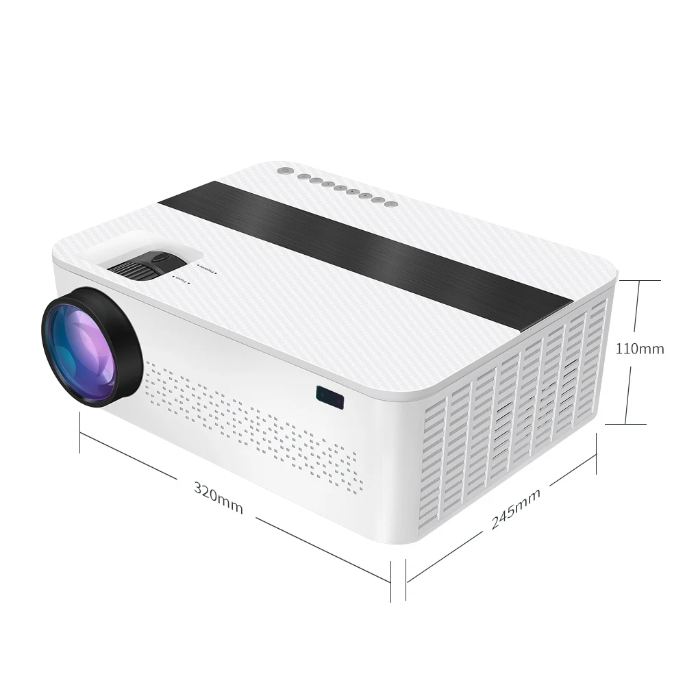 YERSIDA FULL HD Wifi Projector 1080P 5G WiFi Bluetooth Support 4K Upgraded 9500 Lumens Outdoor Movie 3D Home Cinema Beamer images - 6