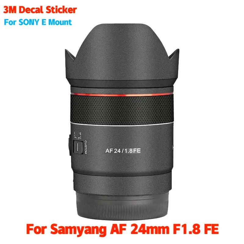 Защитная пленка AF24 F1.8 FE от царапин для корпуса Samyang AF 24 мм SONY E Mount F/1 8