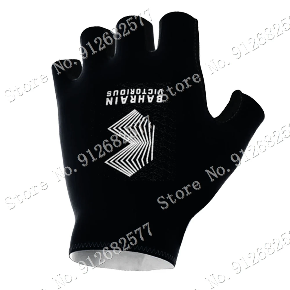 

Командные бахрейновые велосипедные перчатки 2022, мужские велосипедные Гелевые перчатки с полупальцами, одна пара, размеры M-XL Guante Ciclismo перча...