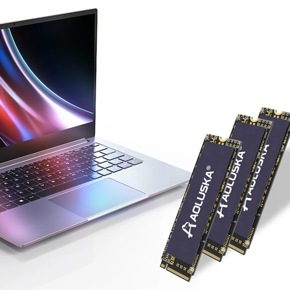 Фото Внутренний жесткий диск AOLUSKA PCIe 3,0 NVMe M2 SSD 2280 128 ГБ 256 ГБ 512 ГБ 1 ТБ твердотельный накопитель для ноутбука, настольного компьютера №4