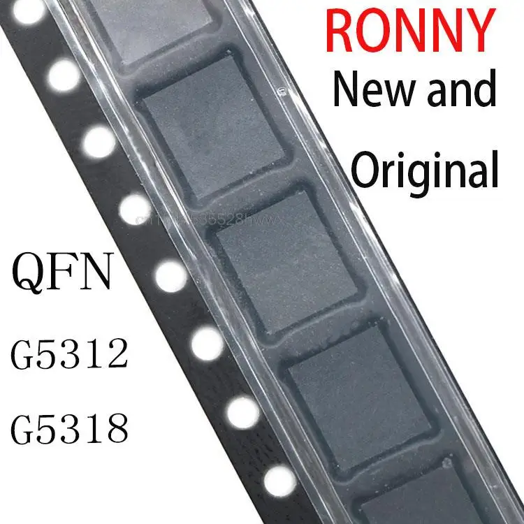 

5 шт. новые и оригинальные 5312 G5312QN1U 5318 G5318RE1D 5601A G5601A G5601AR41U 5608A G5608A G5608AR51U QFN G5312 G5318