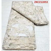 special offer ankara %e2%80%8bfrench net mesh sequins textiles sewing clothes zkcz12053
