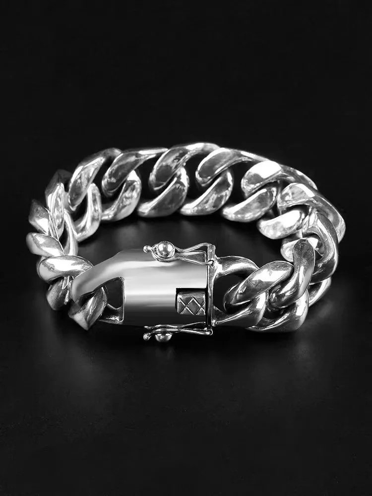 Новый стильный мужской модный браслет NY преобладающий в стиле ретро толстый