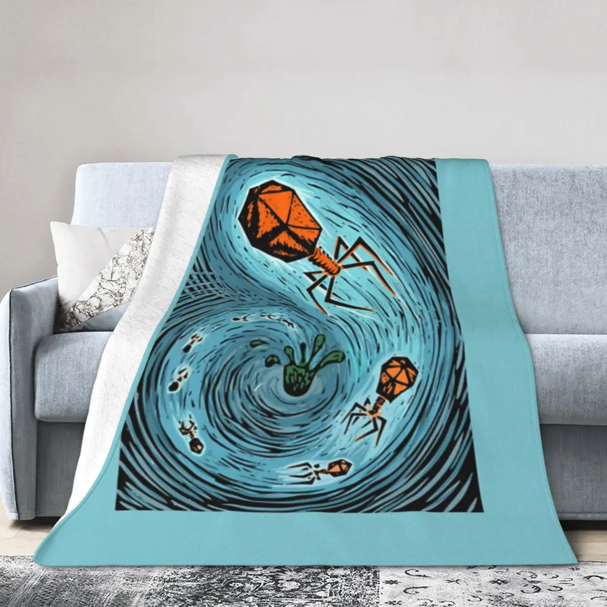 Цвет Lysis Lino: ультрамягкое одеяло из микрофлиса