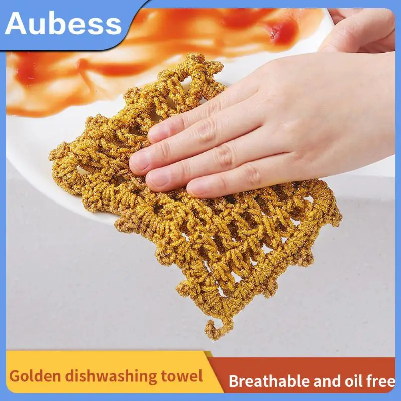 

Porous Fibers Quickly Absorb Water Space Saving Household With A Lanyard Kitchen Cleaning Is More Convenient Dishwashing Towel