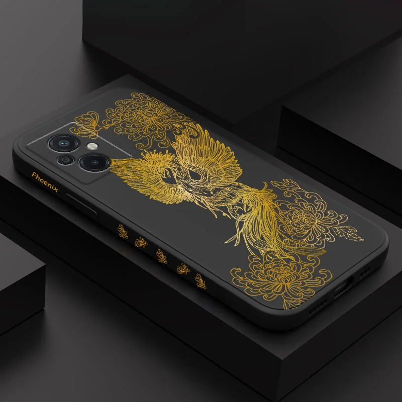 

Phoenix Pattern Phone Case For Xiaomi Poco M5 M5S F5 X5 F4 X4 M4 F3 M3 X3 F2 Pro X2 C40 4G 5G GT NFC Silicone Cover
