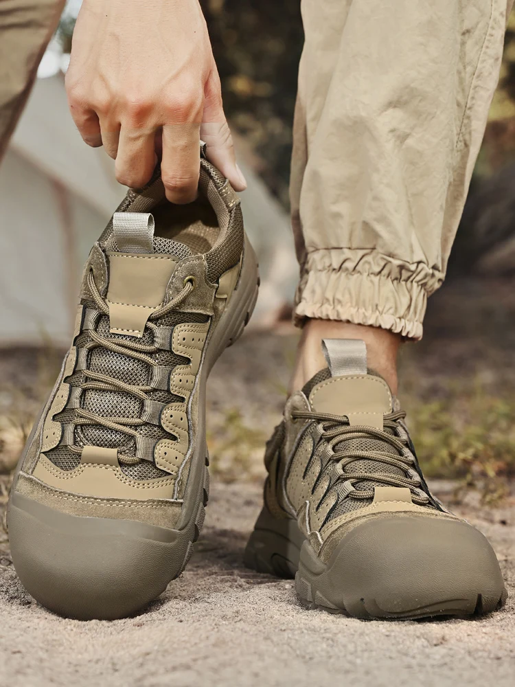 Мужская обувь бренда Bull с флагом осень 2024 новая уличная походная мужская кожаная