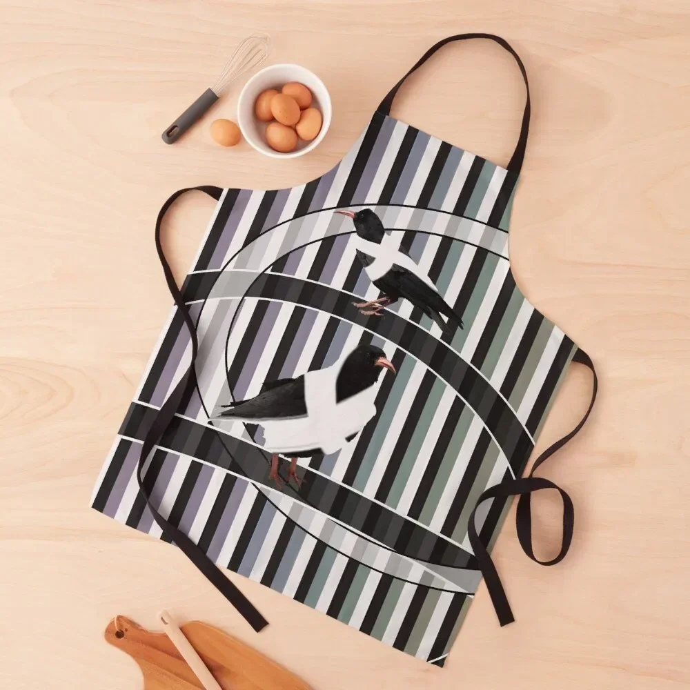 Корниш-кашта на полосатом фоне фартук посуда для кухни вещи дома женский