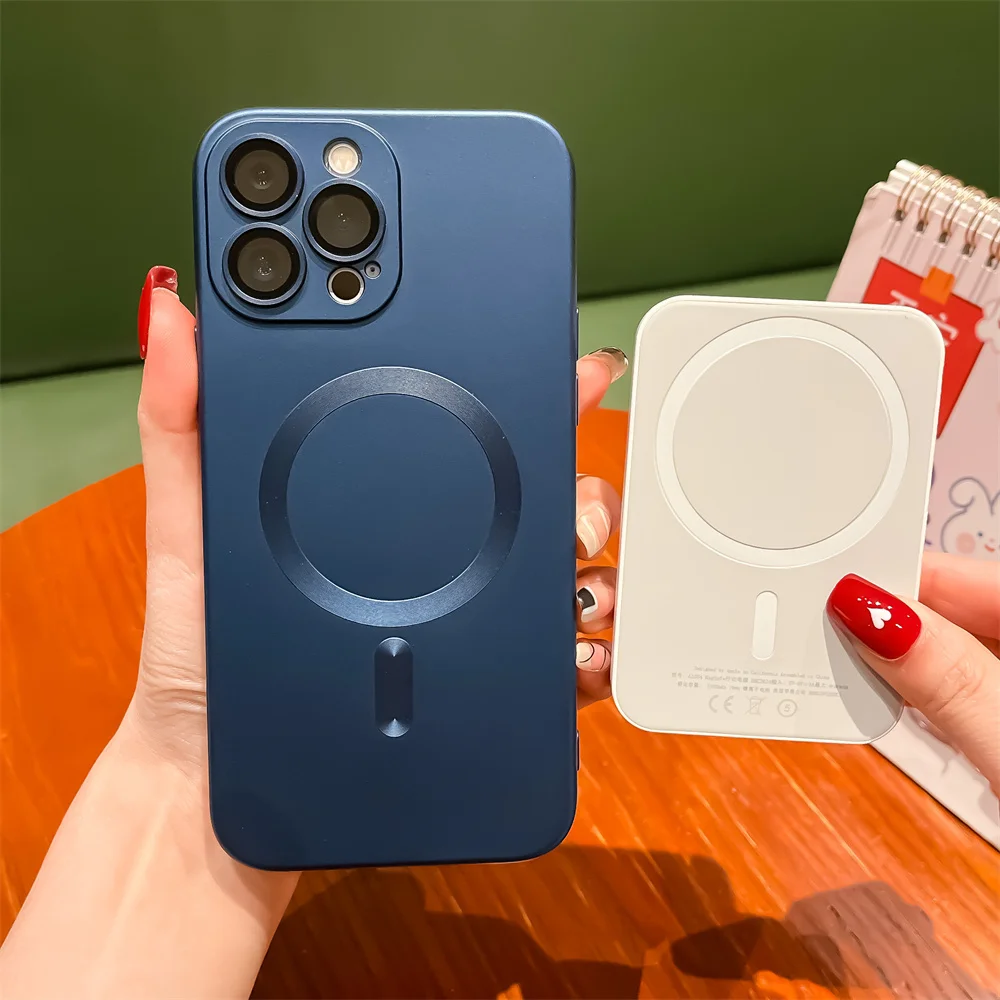 Новый высококачественный роскошный чехол Magsafe для iPhone 14 15 Pro Max