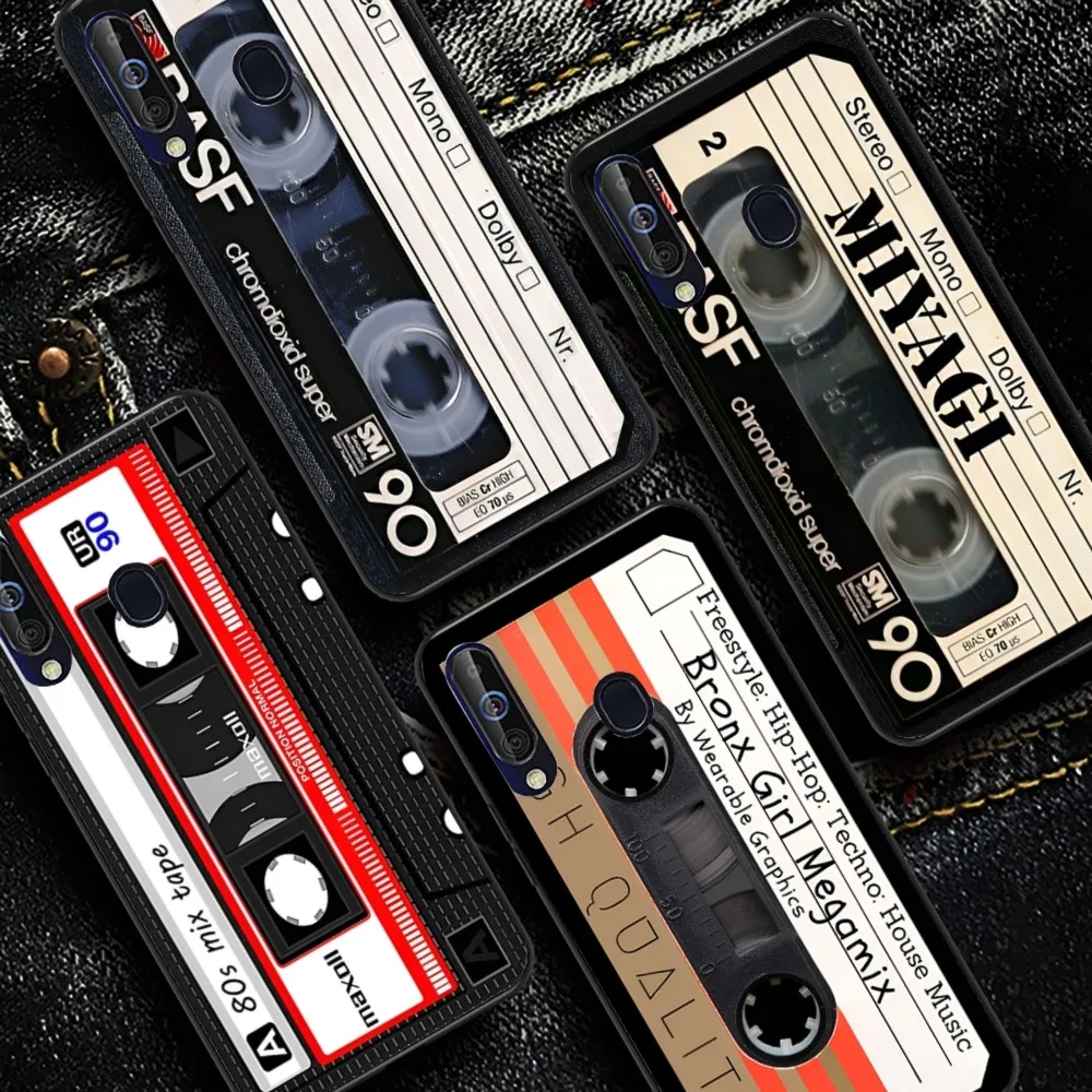 Vintage Cassette Tape Retro Style Phone Case For Samsung A 10 11 12 13 20 21 22 30 31 32 40 51 52 53 70 71 72 73 91 Shell