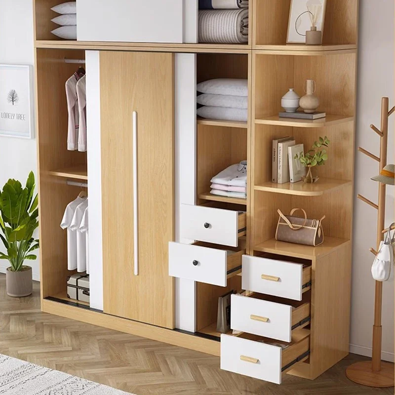Органайзер белые шкафы роскошная современная одежда скандинавские для хранения