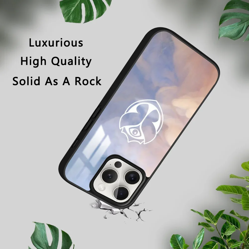 Чехол для телефона Music Festival T-Tomorrowlands iPhone 16 15 14 13 12 11 Pro Xs Max Mini Plus Celulares Hard Funda