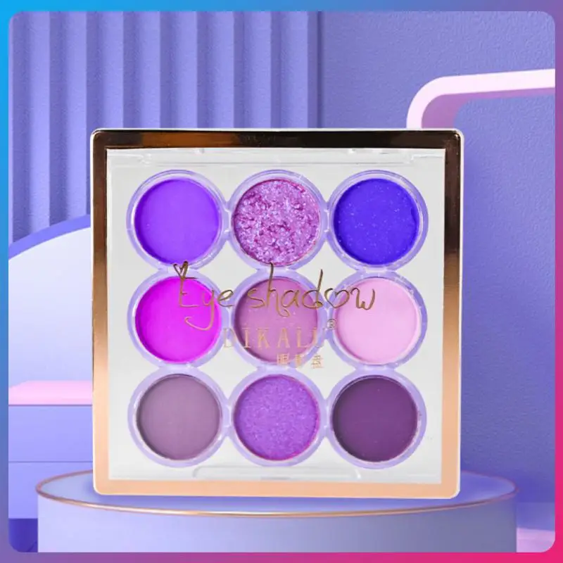 

Женский макияж для глаз, антизагрязненные тени для век, жемчужные Искусственные матовые тени для век, доска, тени для век, 9 цветов, косметическая Палитра для век