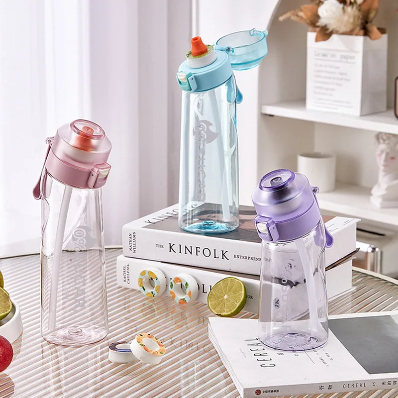 

New Air Flavored Water Bottle Scent Up Water Cup Sports Water bottle Suitable for Cir Outdoor Sports Kul