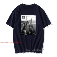 black white t shirt men retro tops tees new york city top tees adult oversized t shirts cotton high quality tees christmas