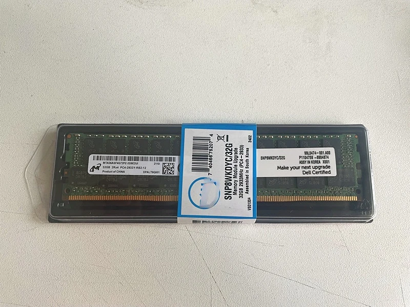 

Оперативная память Dell SNP8WKDYC/32 ГБ 32 ГБ DDR4 2933Y R730 R740XD T7910