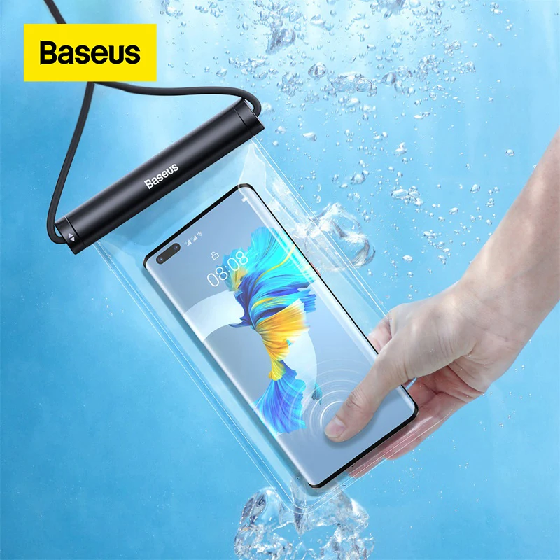

Baseus Water Proof Phone Bag for iPhone 13 12 Pro Max Waterproof Phone Case For Samsung Xiaomi Swim Universal Protection Cover