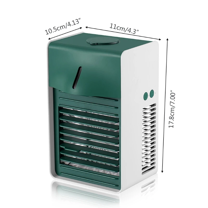 

Мини-вентилятор для очистки воздуха с отрицательными ионами, супертихий 3 скорости