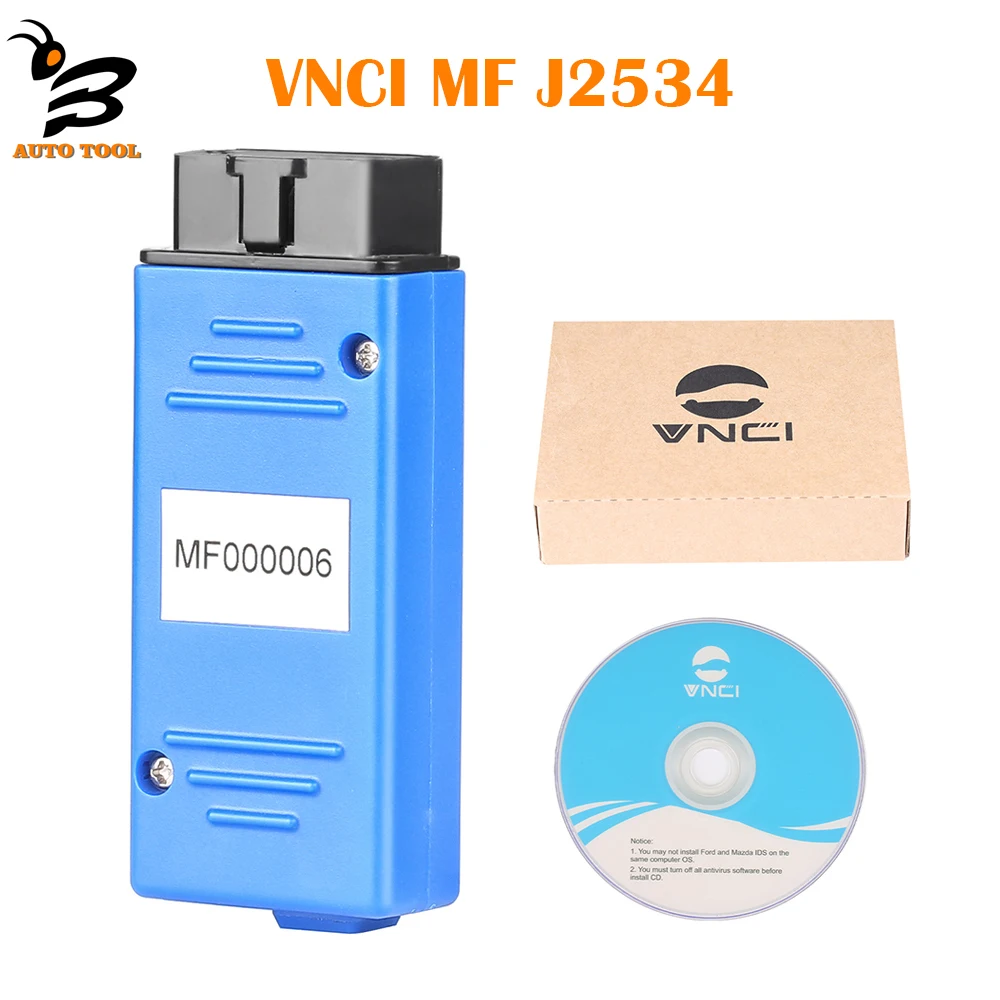 

2023 VNCI MF J2534 OBD2 Scanner Software for Ford for Mazda Support IDS Car Diagnostic Tool Free Update Online