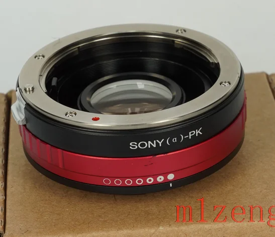 Адаптер Sony-pk Optical Glass Infinity Focus для объектива Sony af minolta на Pentax pk K5II K7 Kx Kr k32 k70 k100d k20d k10d