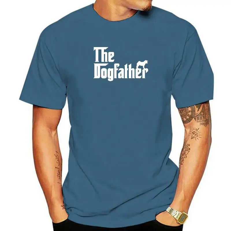 

Shiba Inu Dog Lover Gift T Shirt The Dogfather Funny Unisex Graphic Fashion New Cotton Short Sleeve O-Neck Harajuku T-shirt