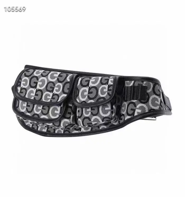 

2022 new men's and women's golf waist bag Golf rangefinder bag customized jacquard fabric