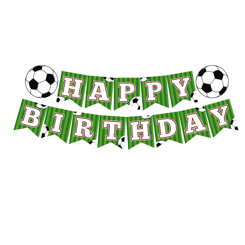 

Football birthday party decoration banner decoration