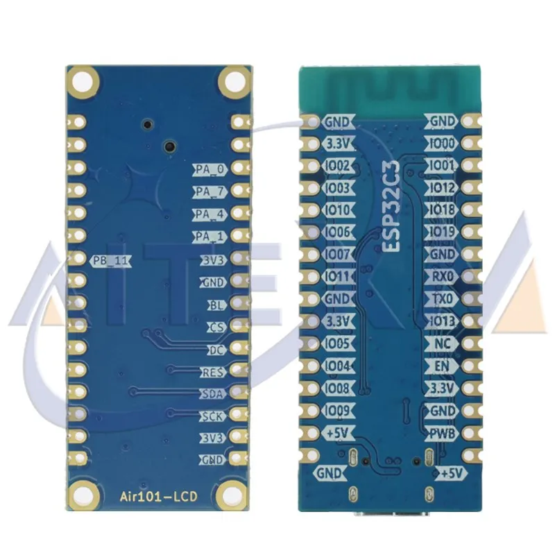 Buy ESP32 Development Board C3 LCD CORE Onboard 2.4G Antenna 32Pin IDF WiFi + Bluetooth CH343P for Arduino Microprython on