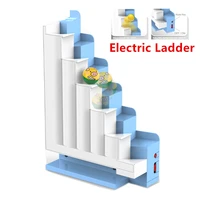 marble race run muscial electric ladder elevator lift balls creative special parts compatible with large size buidling blocks